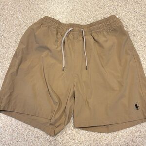 Polo by Ralph Lauren Khaki Swim Trunks